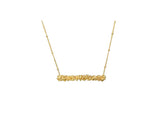 Bubble Stick Necklace