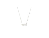 Bubble Stick Necklace