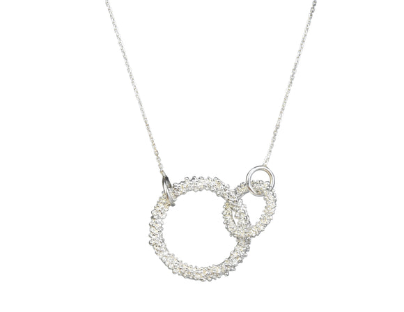 Bulles Double Circle Pendant