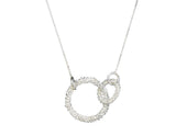 Bulles Double Circle Pendant