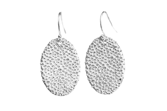Bubble Oval Earrings