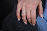 Bubble Button Ring