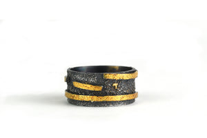 Golden Stripe Ring