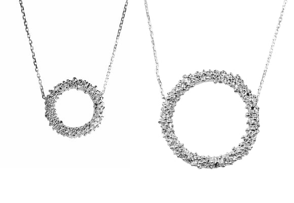 Bubble Open Circle Pendant