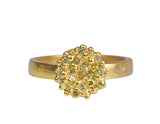 Bubble Button Ring