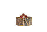 Ruby and Diamond Crown Ring