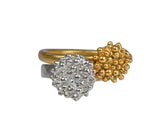 Bubble Button Ring
