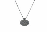 Bubble Oval Pendant