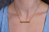 Bubble Stick Necklace