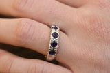 Amethyst Stacking Band