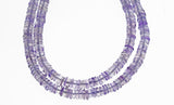 Smooth Pink Amethyst Rondelle Necklace