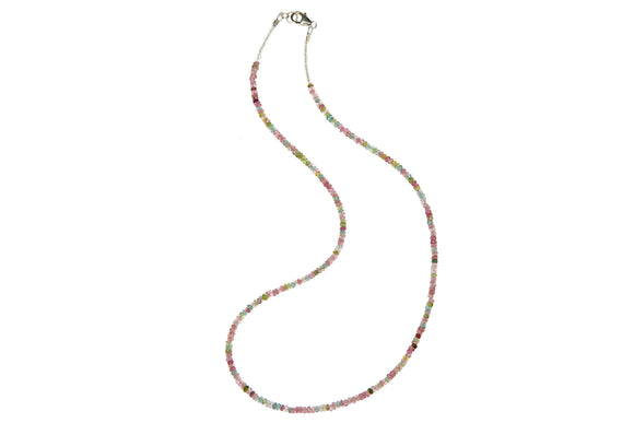 Tourmaline Rondelle Necklace